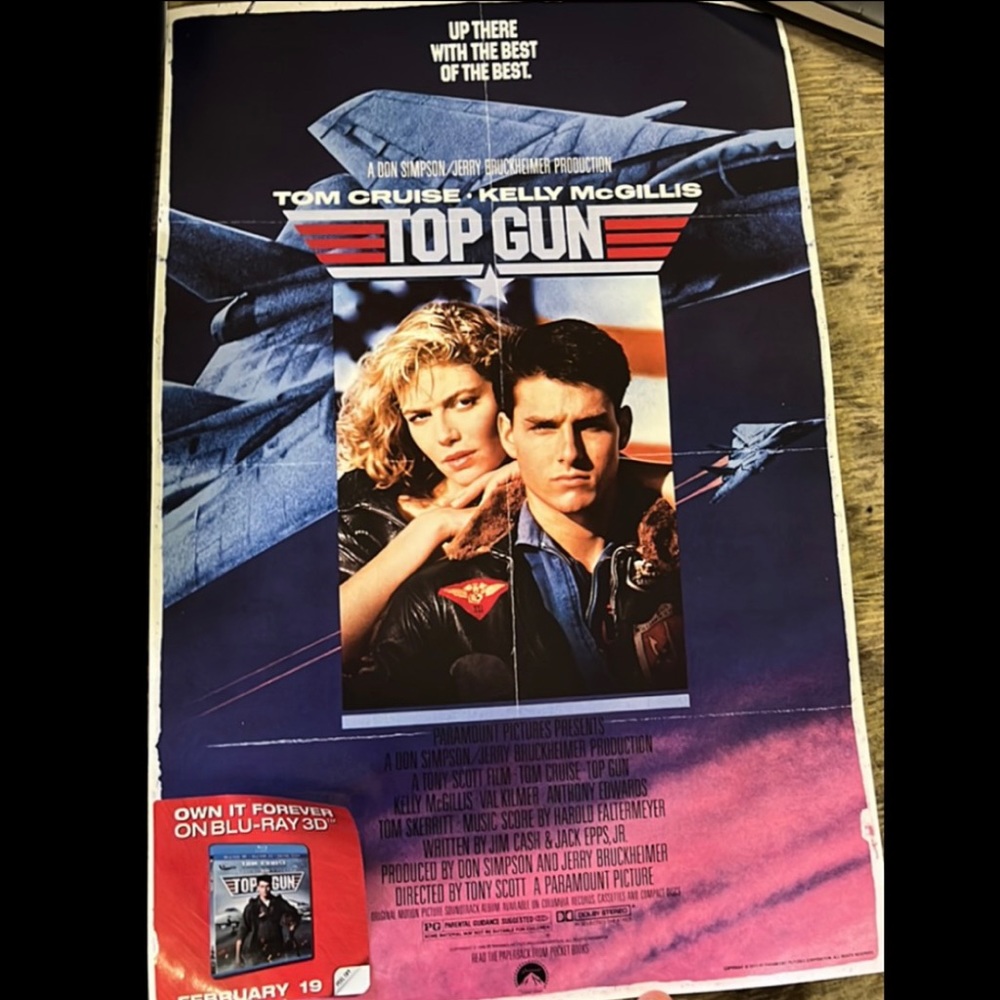 Top gun 1st exclusive Imax reboot poster Think ya know.. that mission was impos